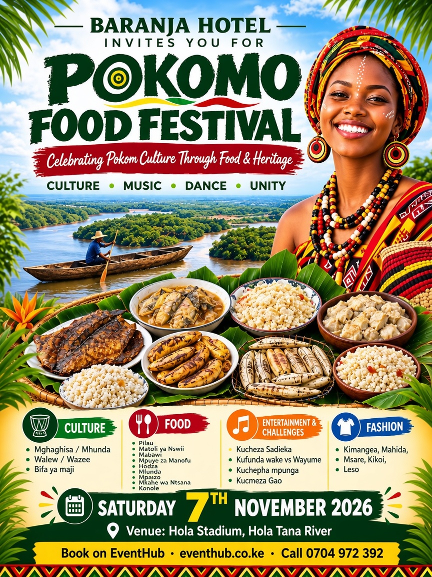 Pokomo Food Festival poster 2